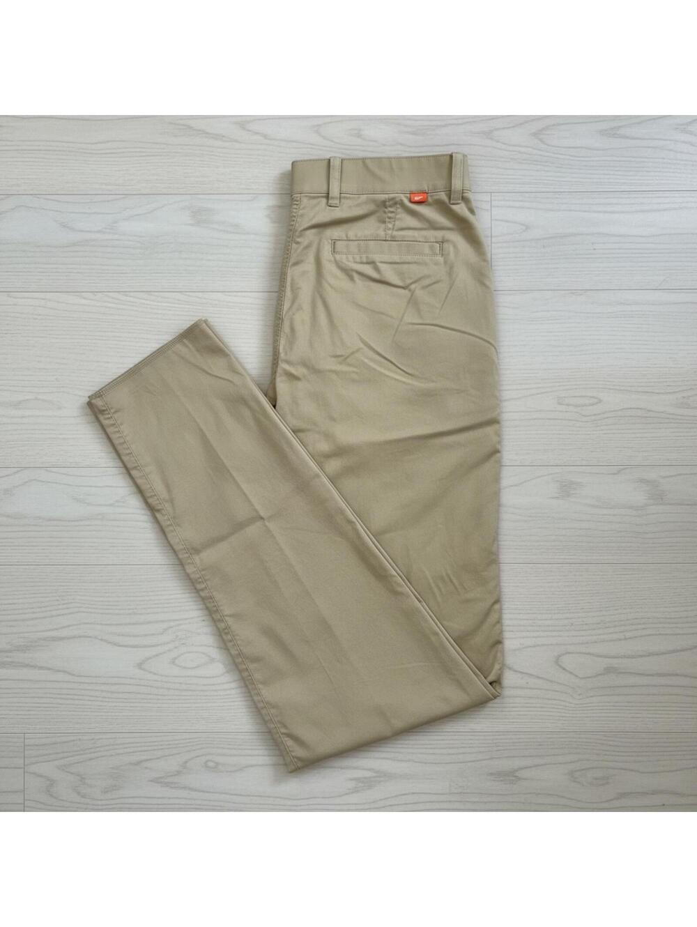 Nike 34x34 Dri-FIT UV Standard Fit Golf Chino Pants Beige Khaki DN3762-297 Mens